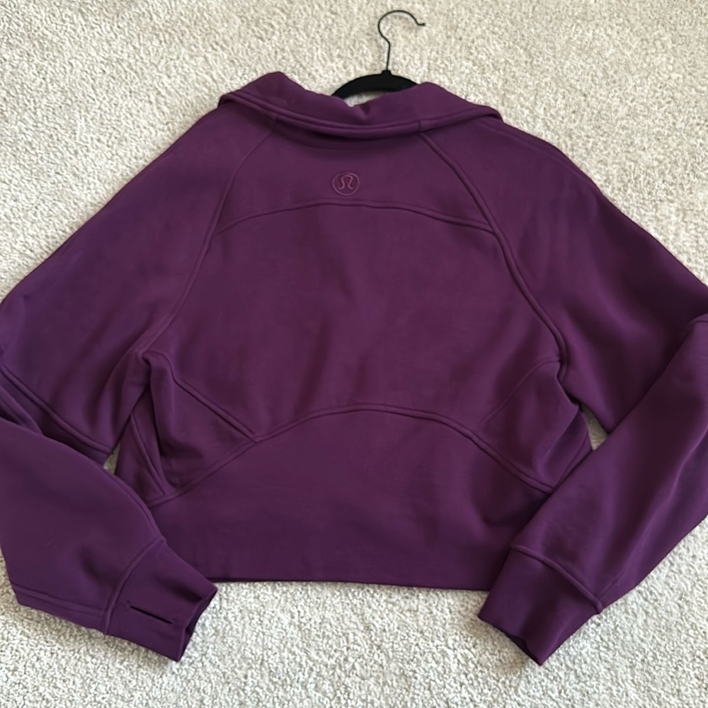Lululemon Funnel Neck Half Zip Scuba - Picture 2 of 4